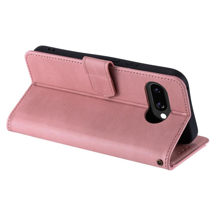 For Google Pixel 10a Nail Skin Feel Stitching Calf Texture Leather Phone Case