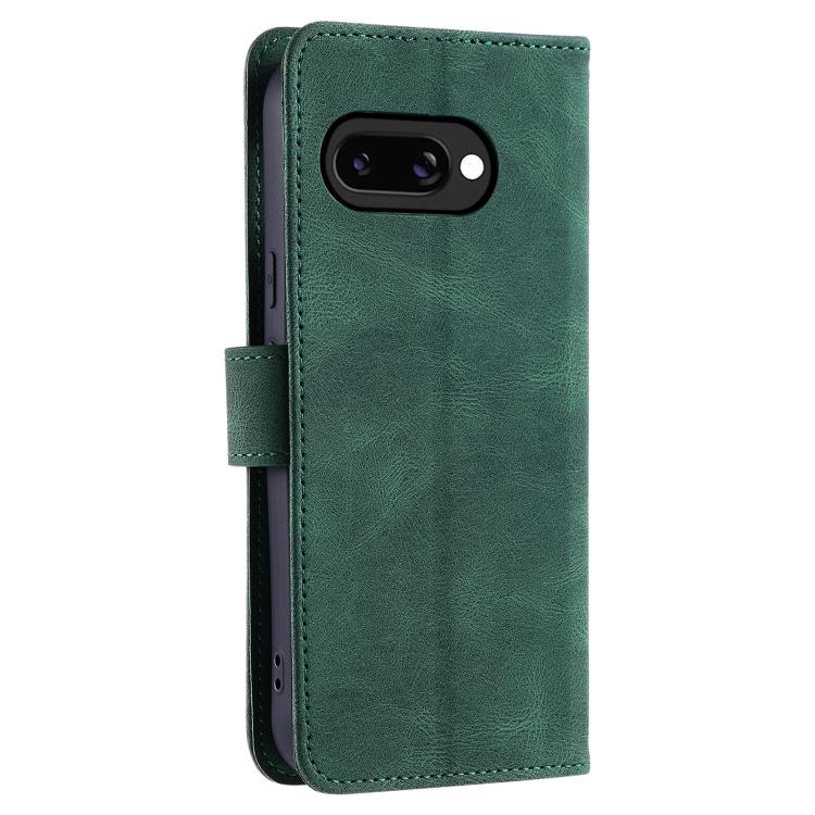 For Google Pixel 10a Nail Skin Feel Stitching Calf Texture Leather Phone Case