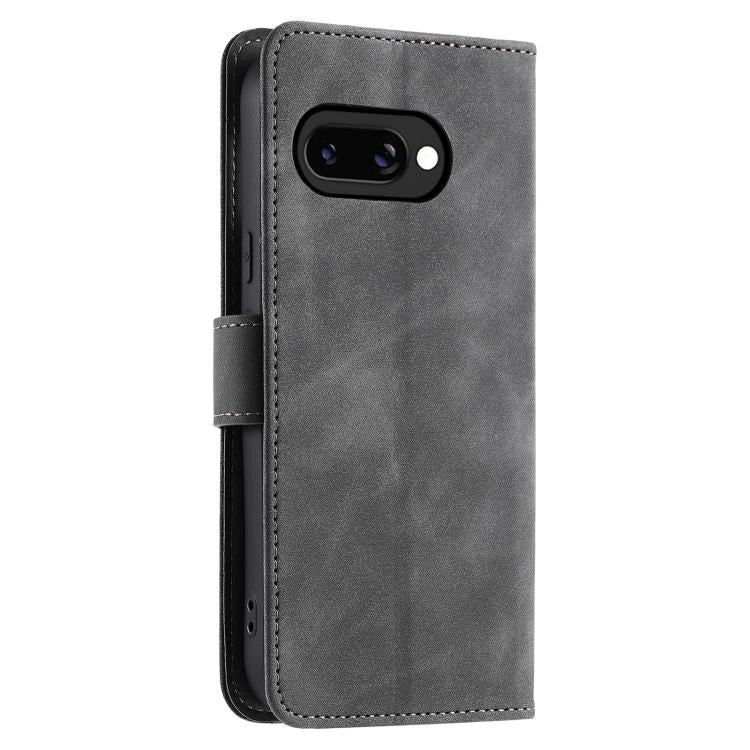 For Google Pixel 10a Nail Skin Feel Stitching Calf Texture Leather Phone Case