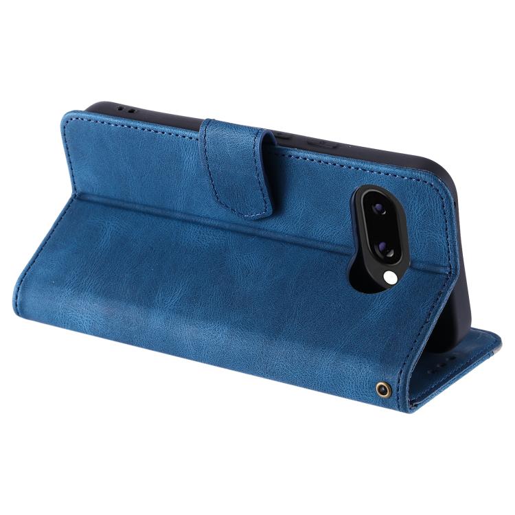 For Google Pixel 10a Nail Skin Feel Stitching Calf Texture Leather Phone Case