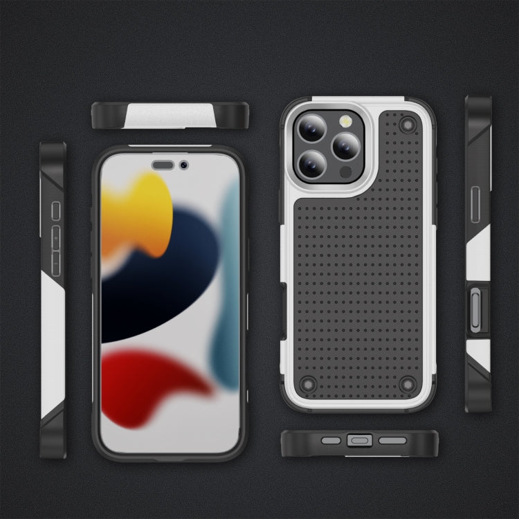 For iPhone 16 Pro Max PC + TPU Shockproof Protective Phone Case