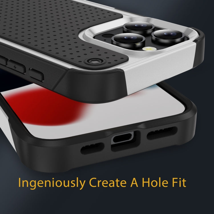 For iPhone 16 Pro Max PC + TPU Shockproof Protective Phone Case