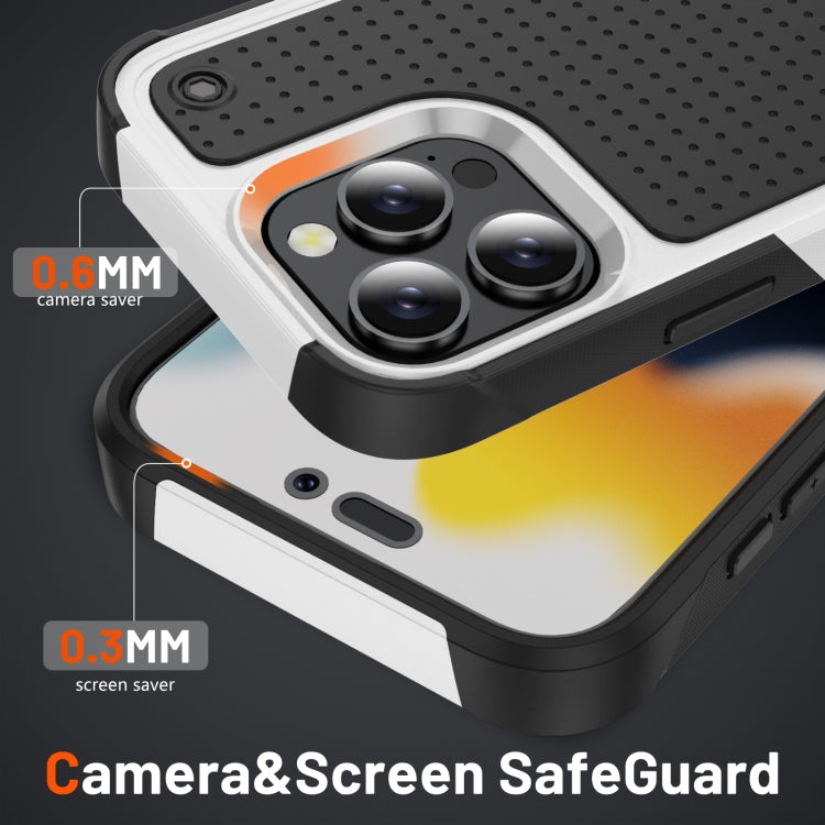For iPhone 16 Pro Max PC + TPU Shockproof Protective Phone Case