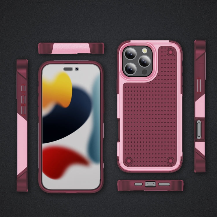 For iPhone 16 Pro Max PC + TPU Shockproof Protective Phone Case