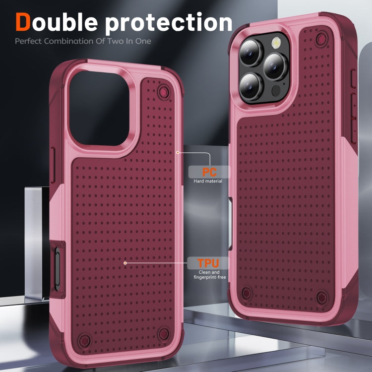 For iPhone 16 Pro Max PC + TPU Shockproof Protective Phone Case