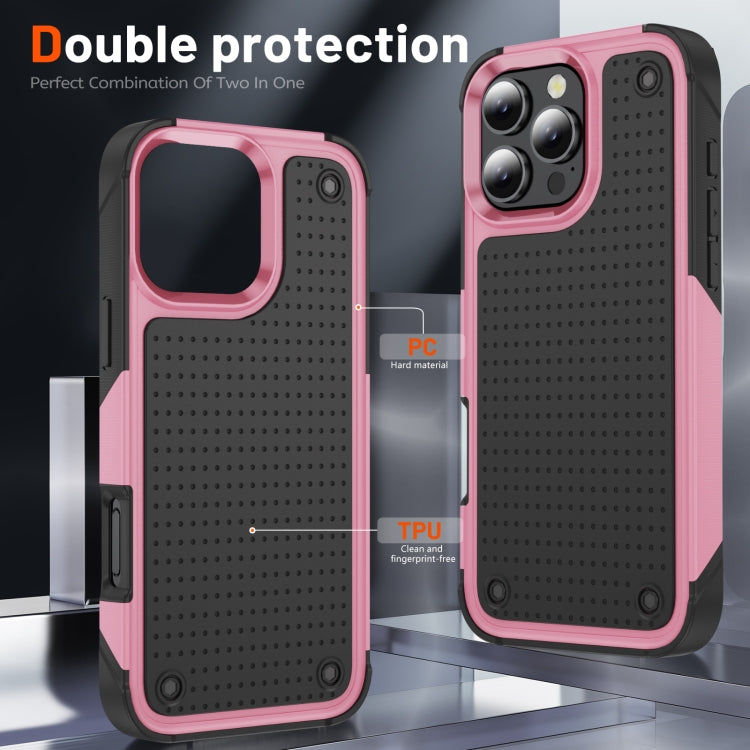 For iPhone 16 Pro Max PC + TPU Shockproof Protective Phone Case