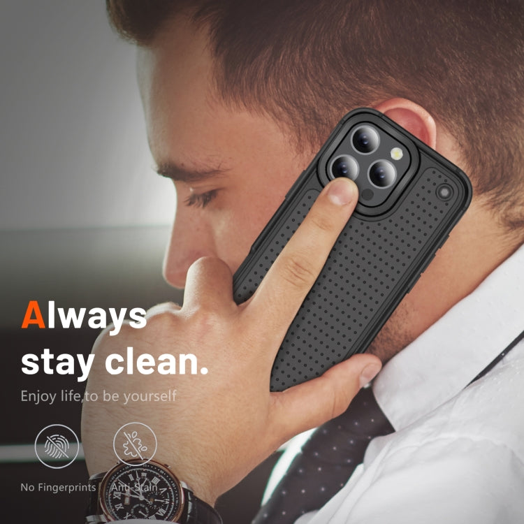 For iPhone 16 Pro Max PC + TPU Shockproof Protective Phone Case