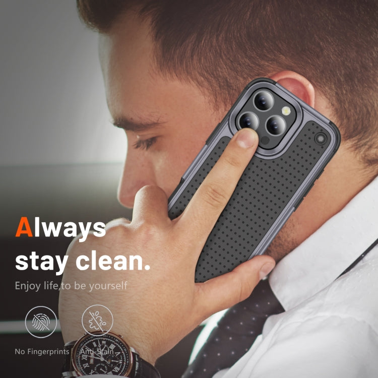 For iPhone 16 Pro Max PC + TPU Shockproof Protective Phone Case