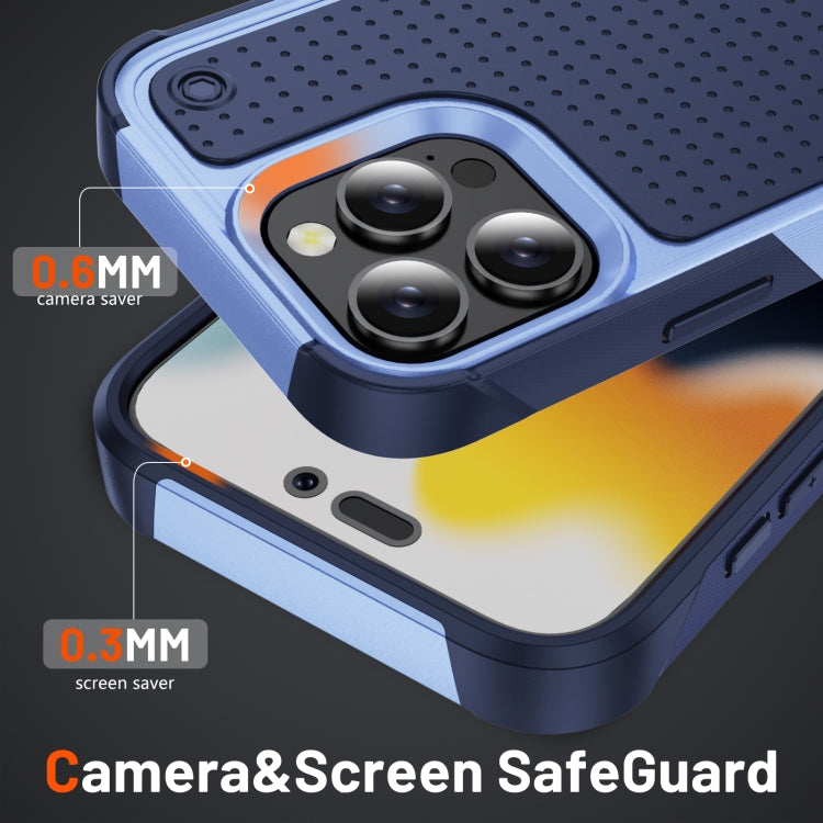 For iPhone 16 Pro Max PC + TPU Shockproof Protective Phone Case
