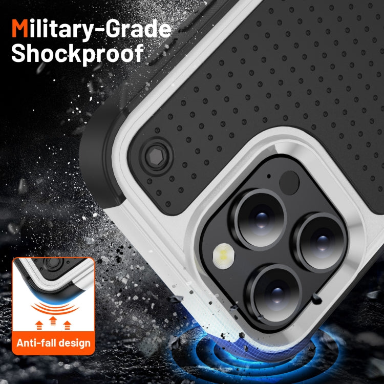 For iPhone 16 Pro PC + TPU Shockproof Protective Phone Case