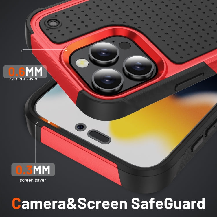 For iPhone 16 Pro PC + TPU Shockproof Protective Phone Case