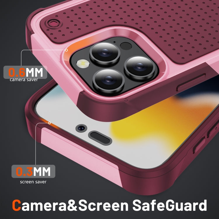 For iPhone 16 Pro PC + TPU Shockproof Protective Phone Case