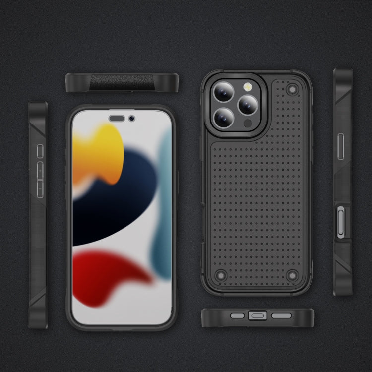 For iPhone 16 Pro PC + TPU Shockproof Protective Phone Case