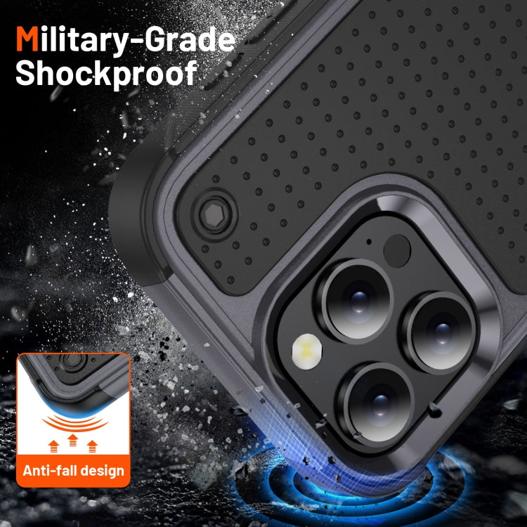 For iPhone 16 Pro PC + TPU Shockproof Protective Phone Case
