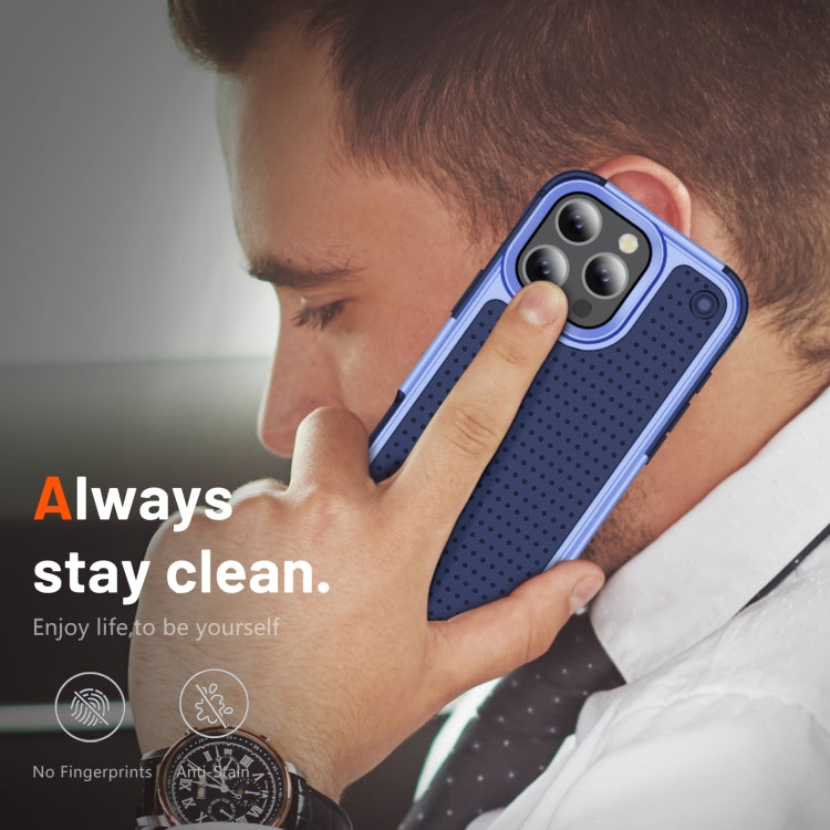 For iPhone 16 Pro PC + TPU Shockproof Protective Phone Case