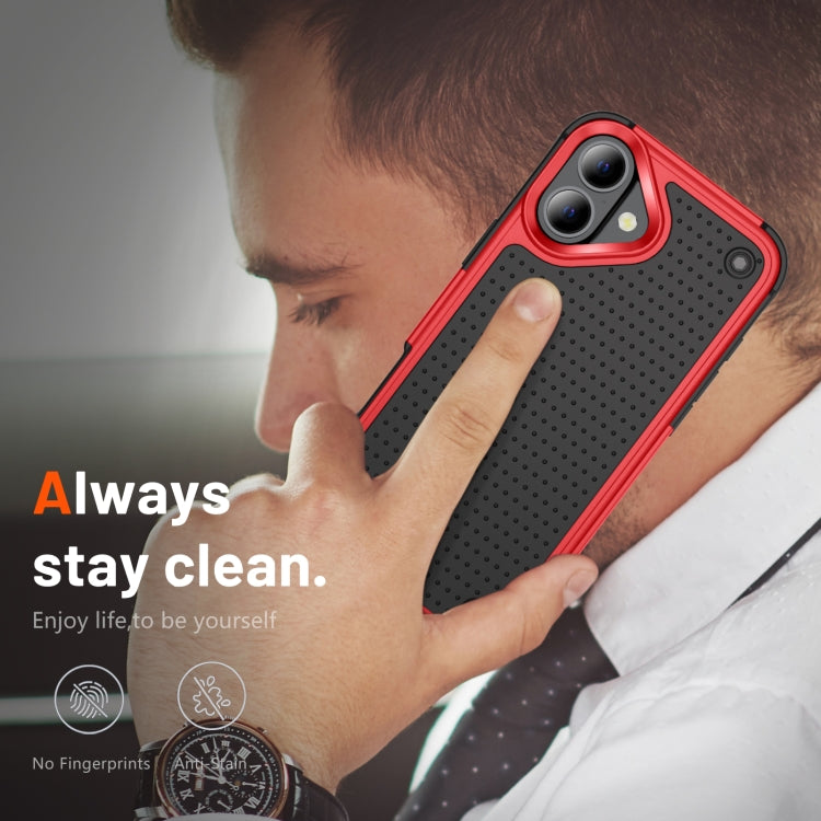 For iPhone 16 Plus PC + TPU Shockproof Protective Phone Case