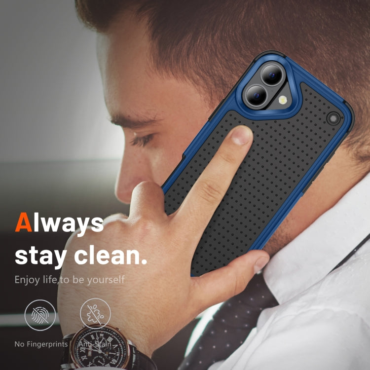 For iPhone 16 Plus PC + TPU Shockproof Protective Phone Case