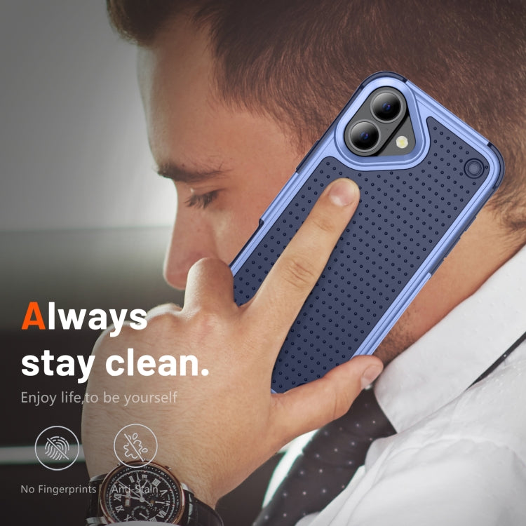 For iPhone 16 Plus PC + TPU Shockproof Protective Phone Case