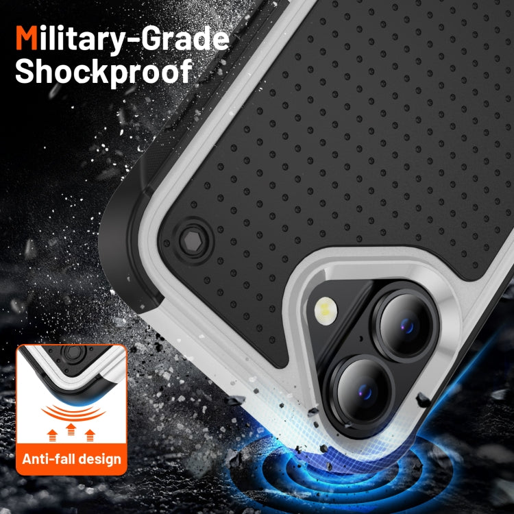 For iPhone 16 PC + TPU Shockproof Protective Phone Case