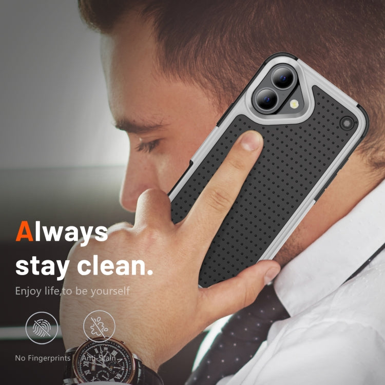 For iPhone 16 PC + TPU Shockproof Protective Phone Case