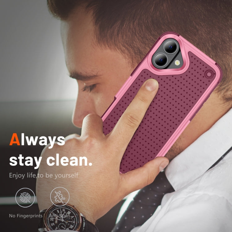 For iPhone 16 PC + TPU Shockproof Protective Phone Case