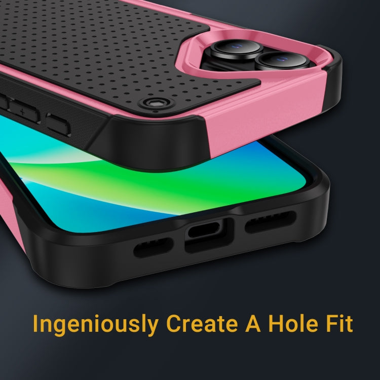 For iPhone 16 PC + TPU Shockproof Protective Phone Case