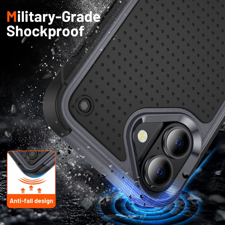 For iPhone 16 PC + TPU Shockproof Protective Phone Case