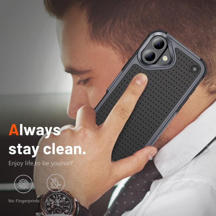 For iPhone 16 PC + TPU Shockproof Protective Phone Case