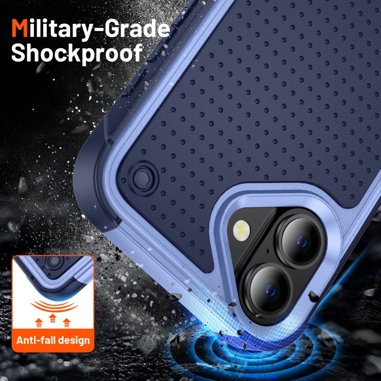 For iPhone 16 PC + TPU Shockproof Protective Phone Case