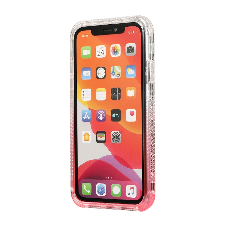 For iPhone 12 mini 3 In 1 Dreamland PC + TPU Gradient Monochrome Transparent Border Protective Case