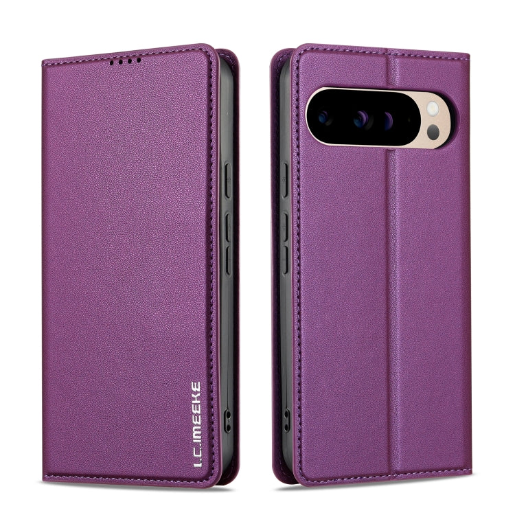 For Google Pixel 9 Pro / 9 LC.IMEEKE L1 Series Frosted Fine Texture PU Phone Case