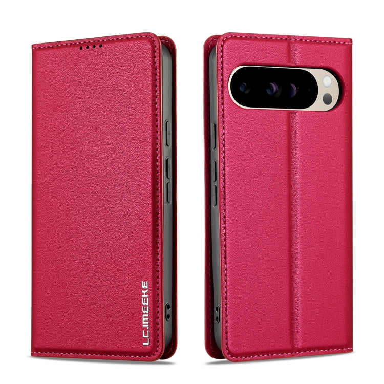 For Google Pixel 9 Pro / 9 LC.IMEEKE L1 Series Frosted Fine Texture PU Phone Case