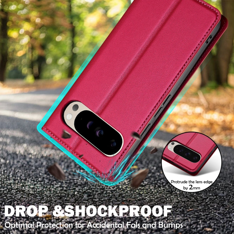 For Google Pixel 9 Pro / 9 LC.IMEEKE L1 Series Frosted Fine Texture PU Phone Case