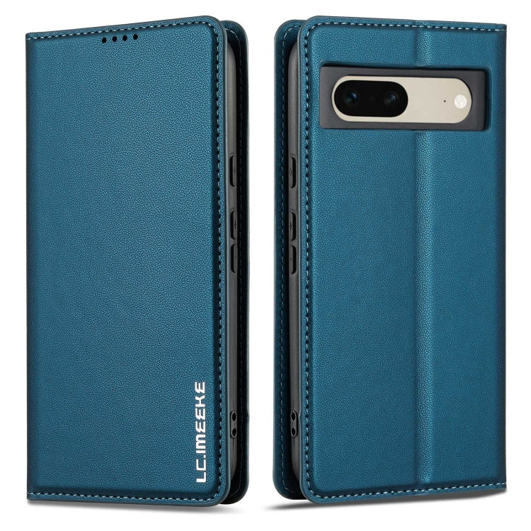 For Google Pixel 7 5G LC.IMEEKE L1 Series Frosted Fine Texture PU Phone Case