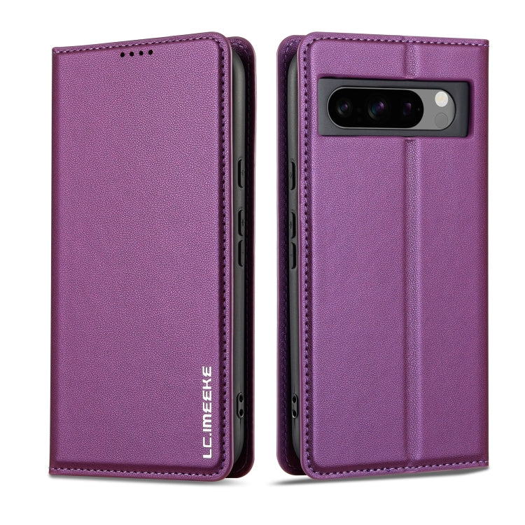 For Google Pixel 8 Pro LC.IMEEKE L1 Series Frosted Fine Texture PU Phone Case