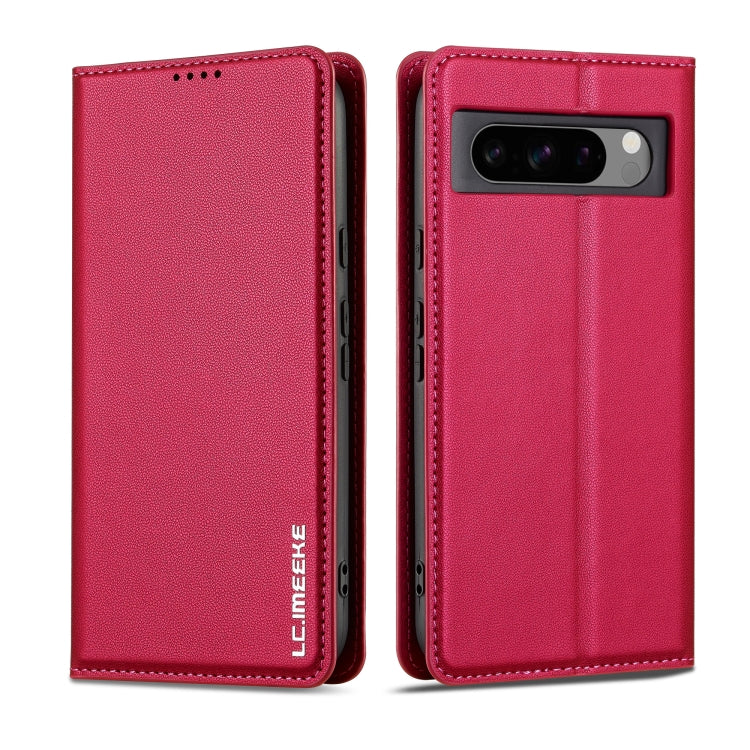 For Google Pixel 8 Pro LC.IMEEKE L1 Series Frosted Fine Texture PU Phone Case