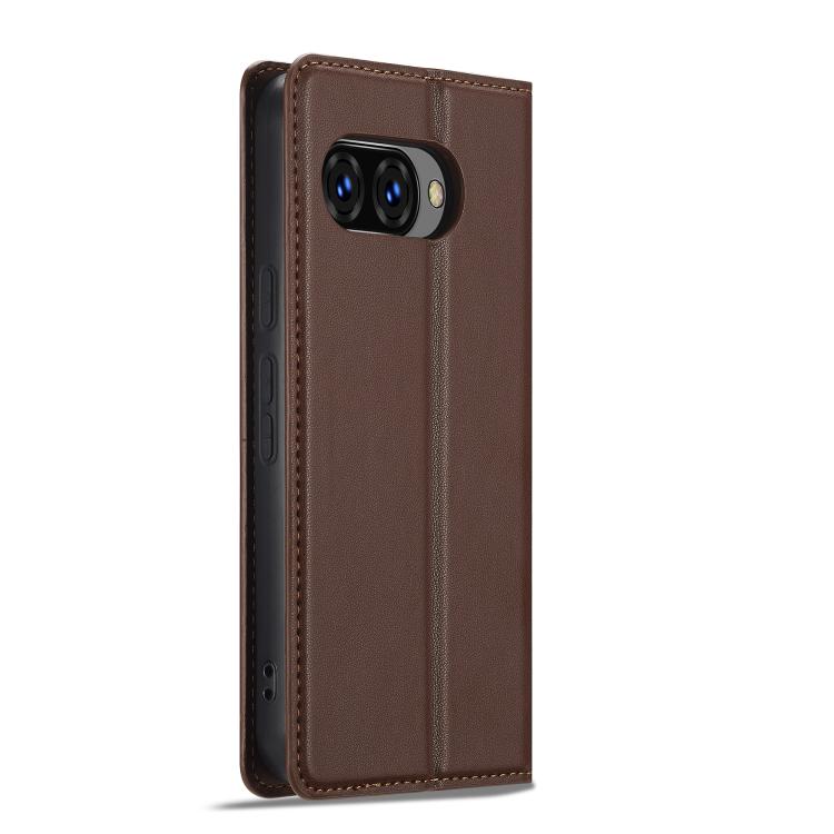 For Google Pixel 9a LC.IMEEKE L1 Series Frosted Fine Texture PU Phone Case
