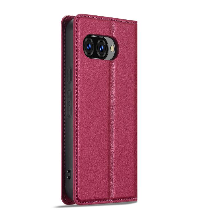 For Google Pixel 9a LC.IMEEKE L1 Series Frosted Fine Texture PU Phone Case