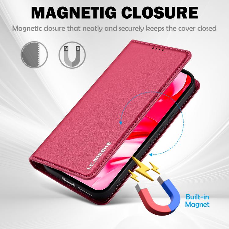 For Google Pixel 9a LC.IMEEKE L1 Series Frosted Fine Texture PU Phone Case