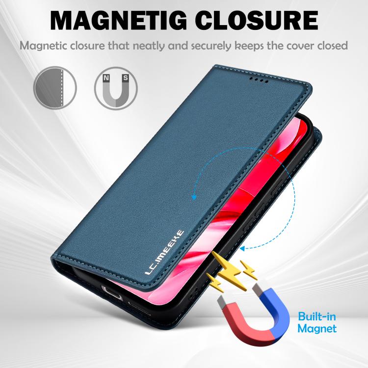 For Google Pixel 10a LC.IMEEKE L1 Series Frosted Fine Texture PU Phone Case