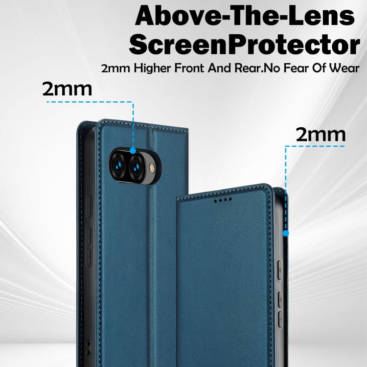 For Google Pixel 10a LC.IMEEKE L1 Series Frosted Fine Texture PU Phone Case