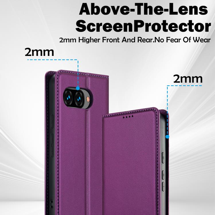 For Google Pixel 10a LC.IMEEKE L1 Series Frosted Fine Texture PU Phone Case