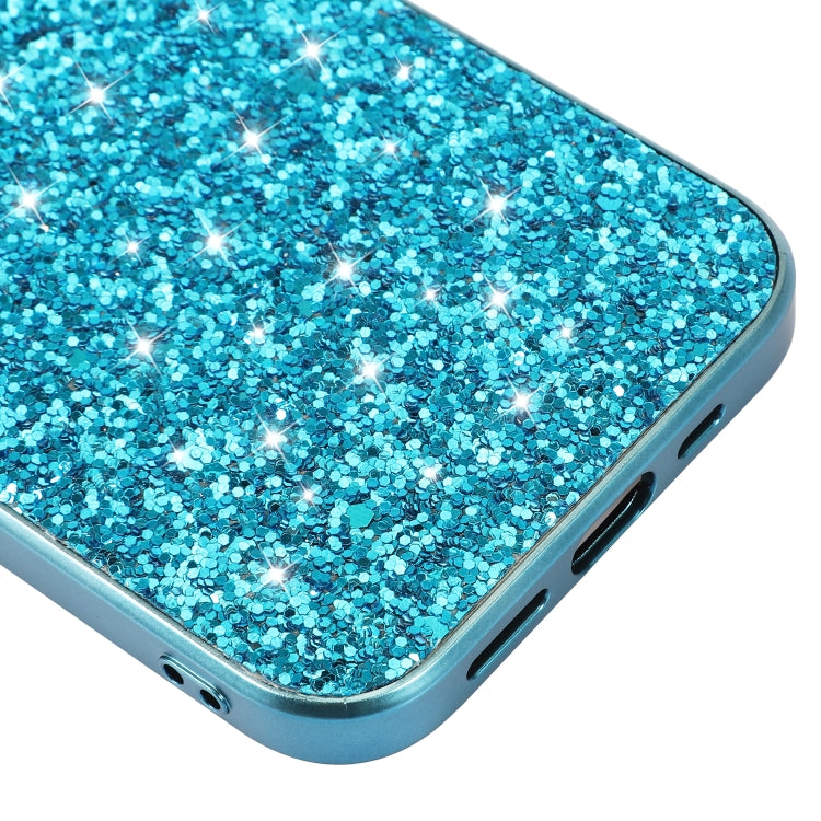 For iPhone 16 Pro Glitter Powder Shockproof TPU Phone Case