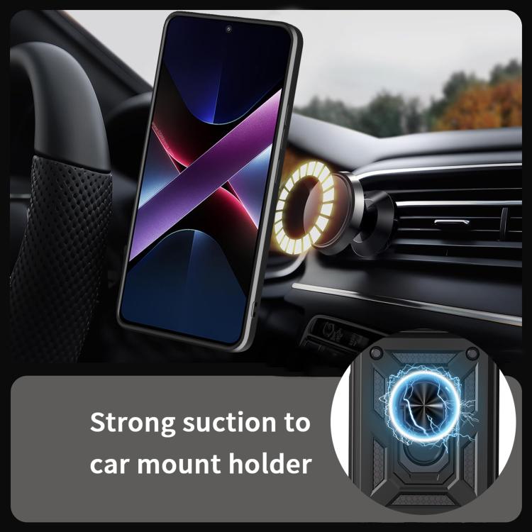 For itel A90 4G Sliding Camera Cover Design TPU+PC Phone Case
