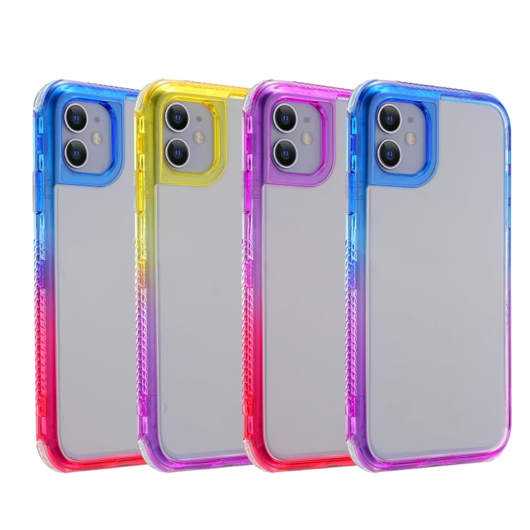 For iPhone 12 mini 3 In 1 Dreamland PC + TPU Two-color Border Protective Case