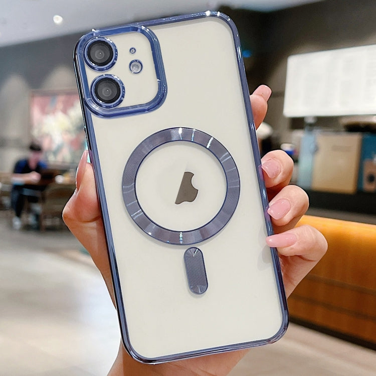 For iPhone 11 Electroplating MagSafe Phone Case