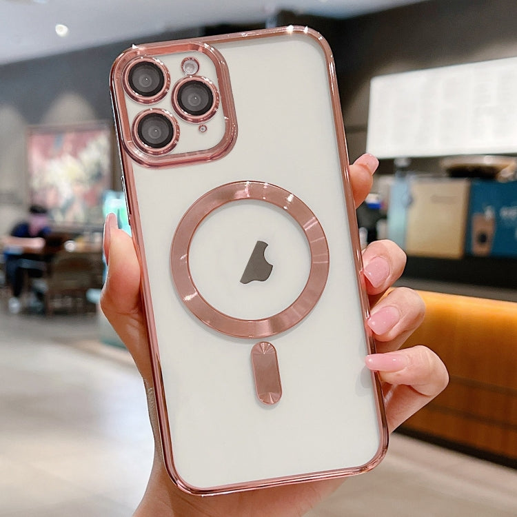 For iPhone 11 Pro Electroplating MagSafe Phone Case