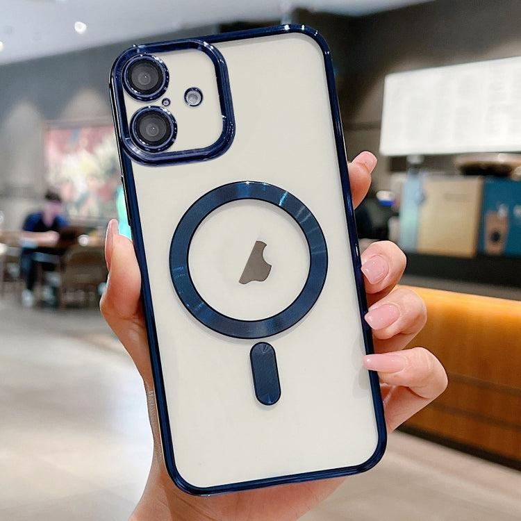 For iPhone 16 Plus Electroplating MagSafe Phone Case