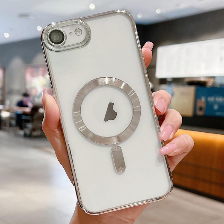 For iPhone 17e / 16e Electroplating MagSafe Phone Case