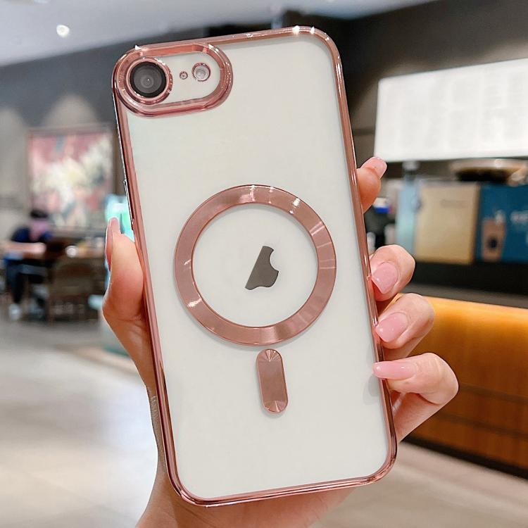 For iPhone 17e / 16e Electroplating MagSafe Phone Case